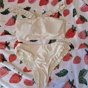 Brand new ivory/cream swimsuit size small